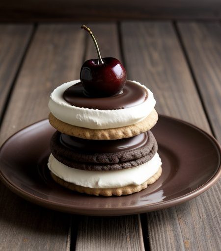 Chocolate Cherry Dessert recipe image