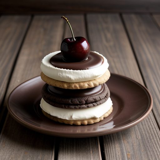 Chocolate Cherry Dessert recipe image