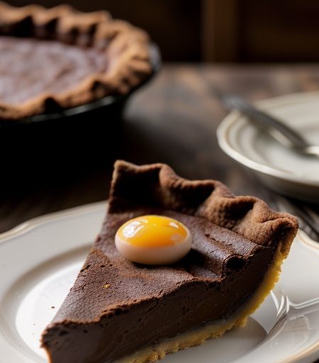 Chocolate Chess Pie recipe image