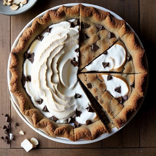 Chocolate Chip Almond Pie recipe image
