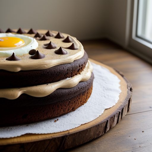 Chocolate Chip Applesauce Cake recipe image