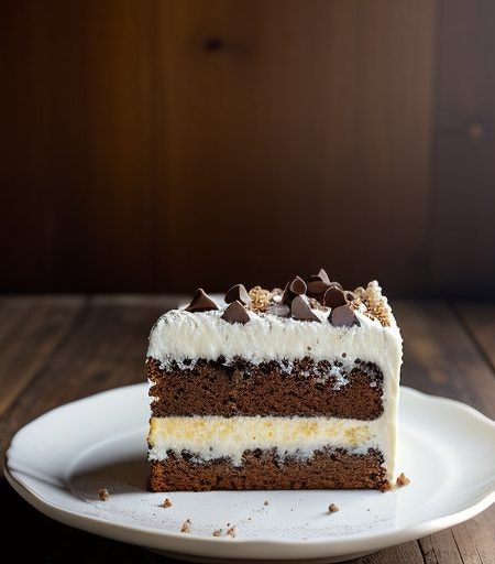 Chocolate Chip Beer & Sour Cream Cake recipe image