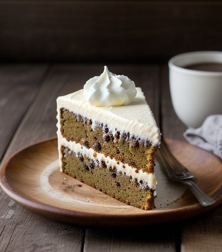 Chocolate Chip Beer and Sour Cream Cake recipe image