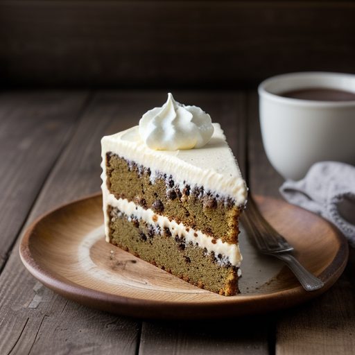 Chocolate Chip Beer and Sour Cream Cake recipe image