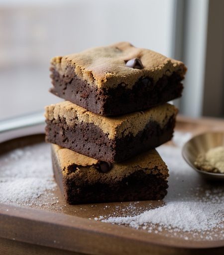 Chocolate Chip Blond Brownies recipe image