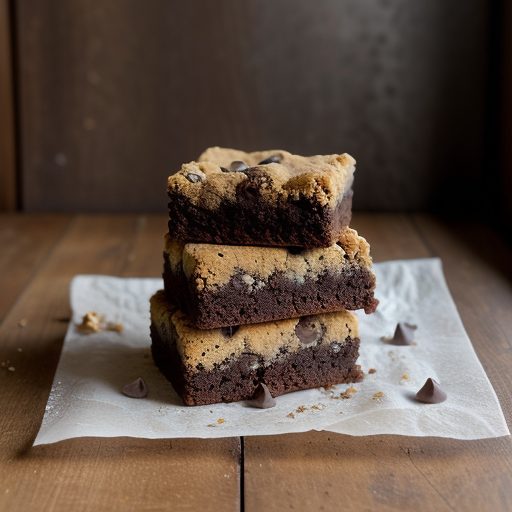Chocolate Chip Blonde Brownies recipe image