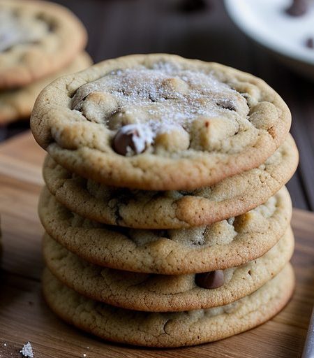 Chocolate Chip Butter Cookies recipe image