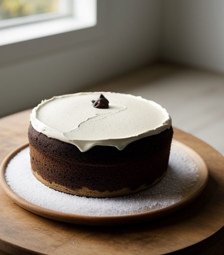Chocolate Chip Chiffon Cake recipe image