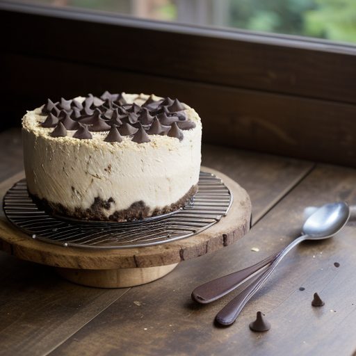 Chocolate Chip Cookie Dough Cheesecake recipe image