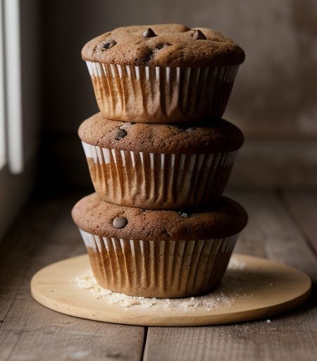 Chocolate-Chip Cookie Muffins recipe image
