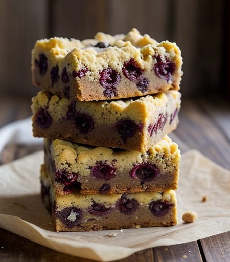 Chocolate Chip Cranberry Cheese Bars recipe image