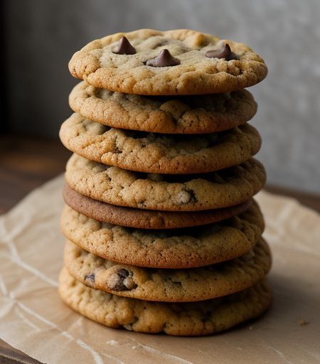 Chocolate Chip Crunchy Cookies recipe image