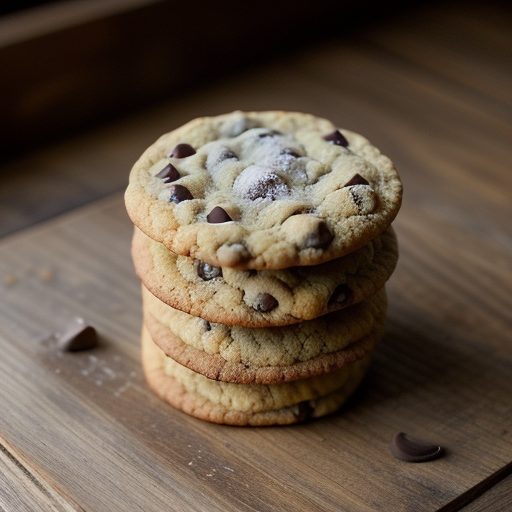 Chocolate Chip Lace Cookies recipe image
