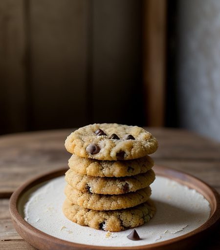 Chocolate Chip Macadamia Crunch Cookies recipe image