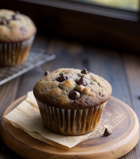 Chocolate Chip Nut Muffins recipe image