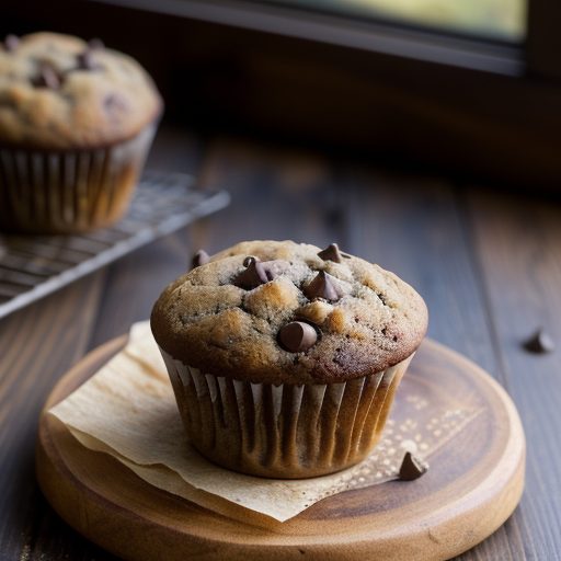 Chocolate Chip Nut Muffins recipe image