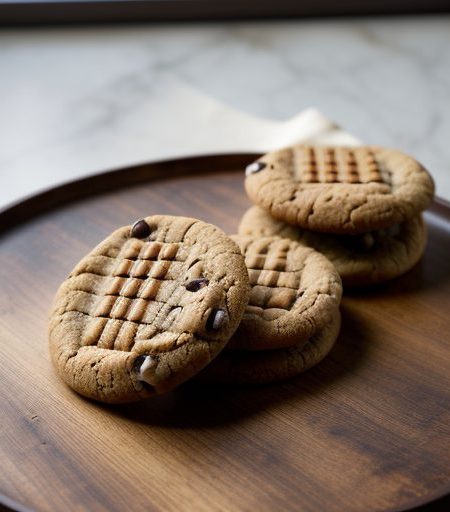 Chocolate Chip Peanut Butter Cookies recipe image