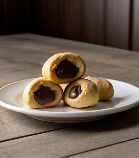 Chocolate Chip Peanut Butter Crescents recipe image