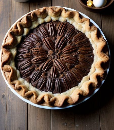 Chocolate Chip-Pecan Pie recipe image
