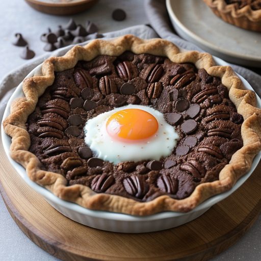 Chocolate Chip-Pecan Pie recipe image