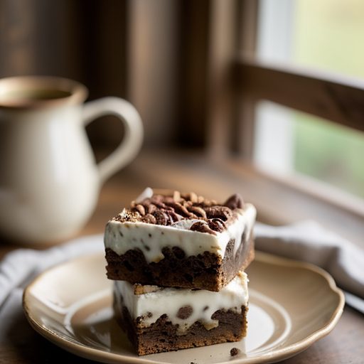 Chocolate Chip Pecan Squares recipe image