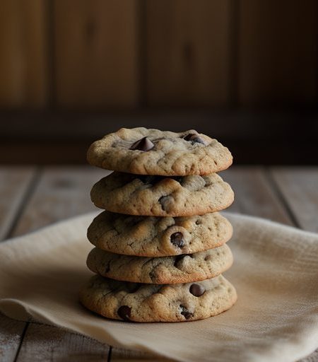Chocolate Chip and Coconut Rum Cookies (Tc recipe image