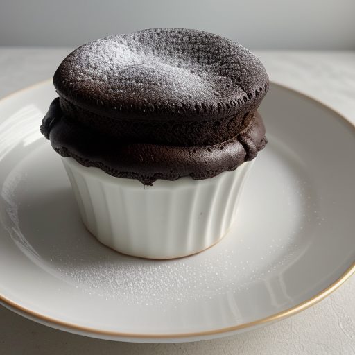 Chocolate Chippy Crunch Souffle recipe image