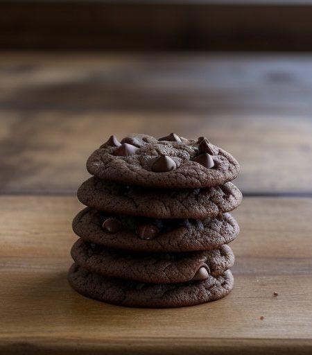 Chocolate Chocolate Chip Cookies recipe image