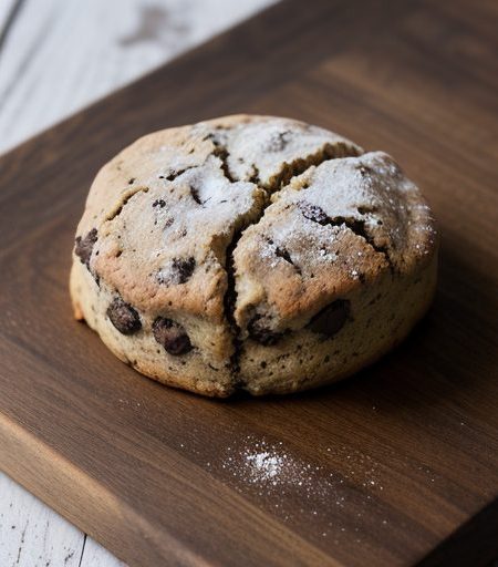 Chocolate Chocolate Chunk Scones recipe image