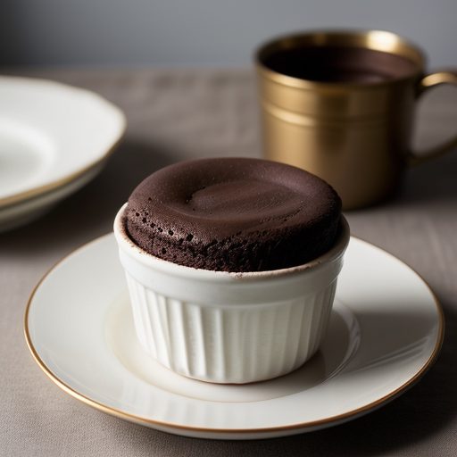 Chocolate Chocolate Souffles recipe image