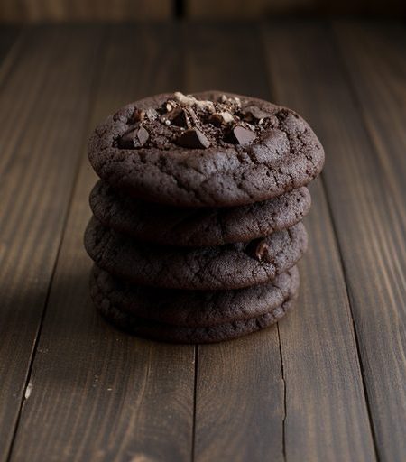 Chocolate Chunk Chocolate Cookies recipe image