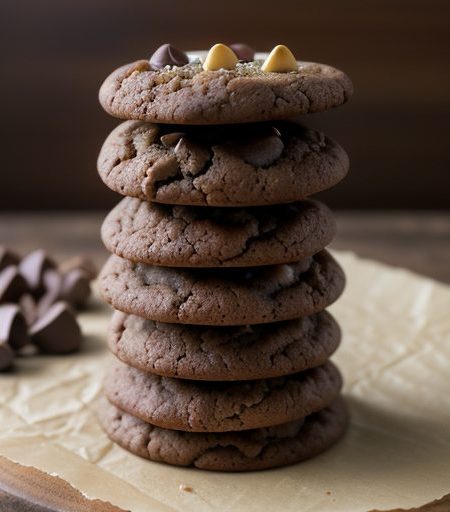 Chocolate Chunk Peanut Blossom Cookies (4 PTS recipe image