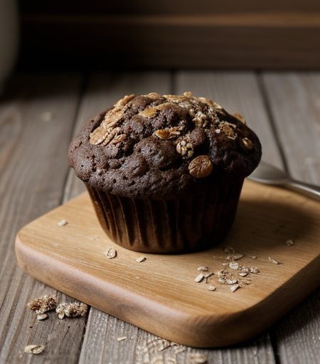 Chocolate Chunky Mighty Muffins recipe image