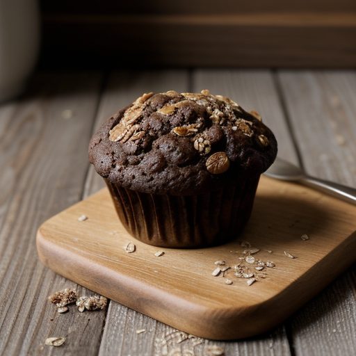 Chocolate Chunky Mighty Muffins recipe image