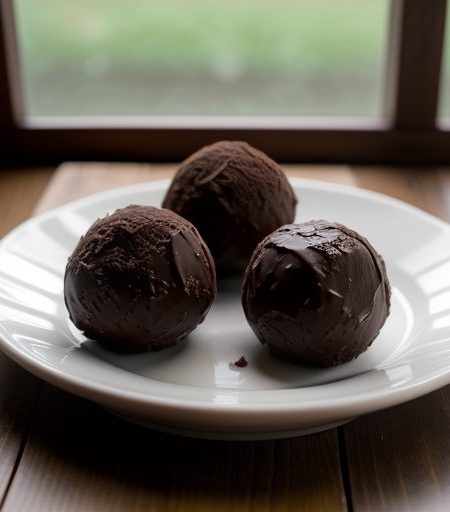 Chocolate Coconut Balls recipe image