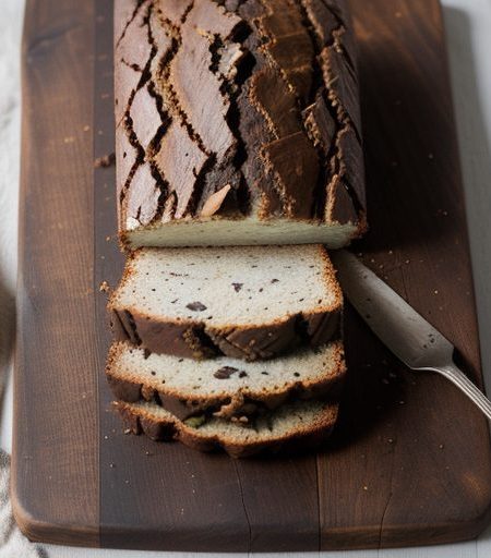Chocolate Coconut Bread recipe image