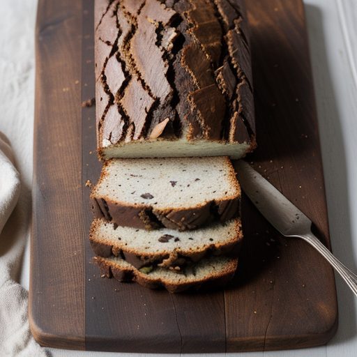 Chocolate Coconut Bread recipe image