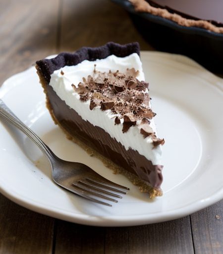 Chocolate Coconut Crunch Pie recipe image