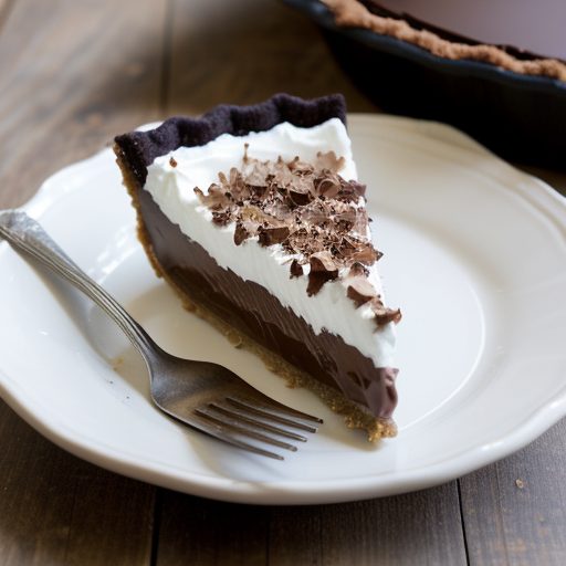 Chocolate Coconut Crunch Pie recipe image