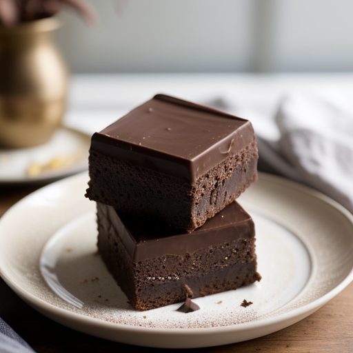 Chocolate & Coconut Squares recipe image