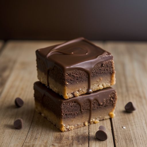 Chocolate Coffee Toffee Squares recipe image