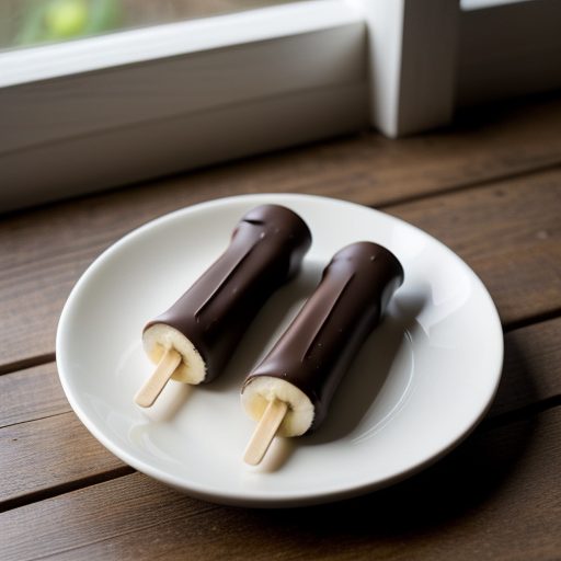 Chocolate-Covered Banana Pops recipe image