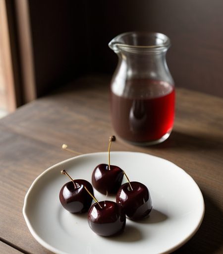 Chocolate Covered Candied Cherries recipe image