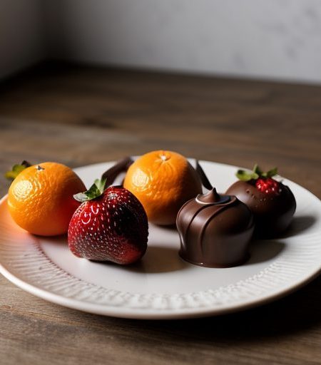 Chocolate Covered Fruits or Nuts recipe image