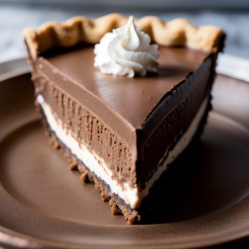 Chocolate Covered Peanut Butter Pie recipe image