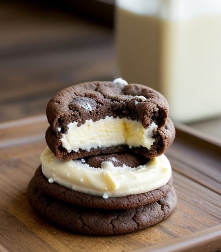 Chocolate Cream Cheese Cookies recipe image