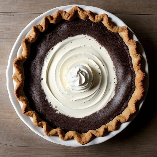 Chocolate Cream Cheese Pie recipe image