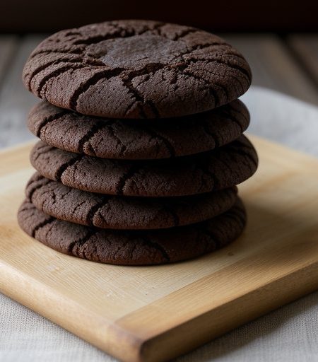 Chocolate Crinkle Cookies (1 recipe image