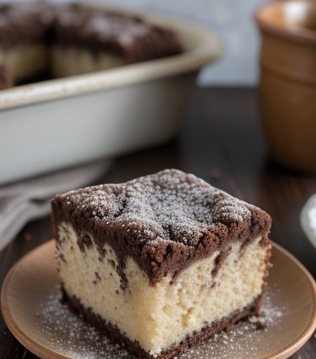 Chocolate Crumb Cake recipe image