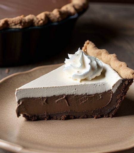 Chocolate Crunch Pie recipe image